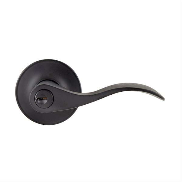 Delaney Hardware Callan Bennett Black Keyed Entry Door Handle BN5104R - main